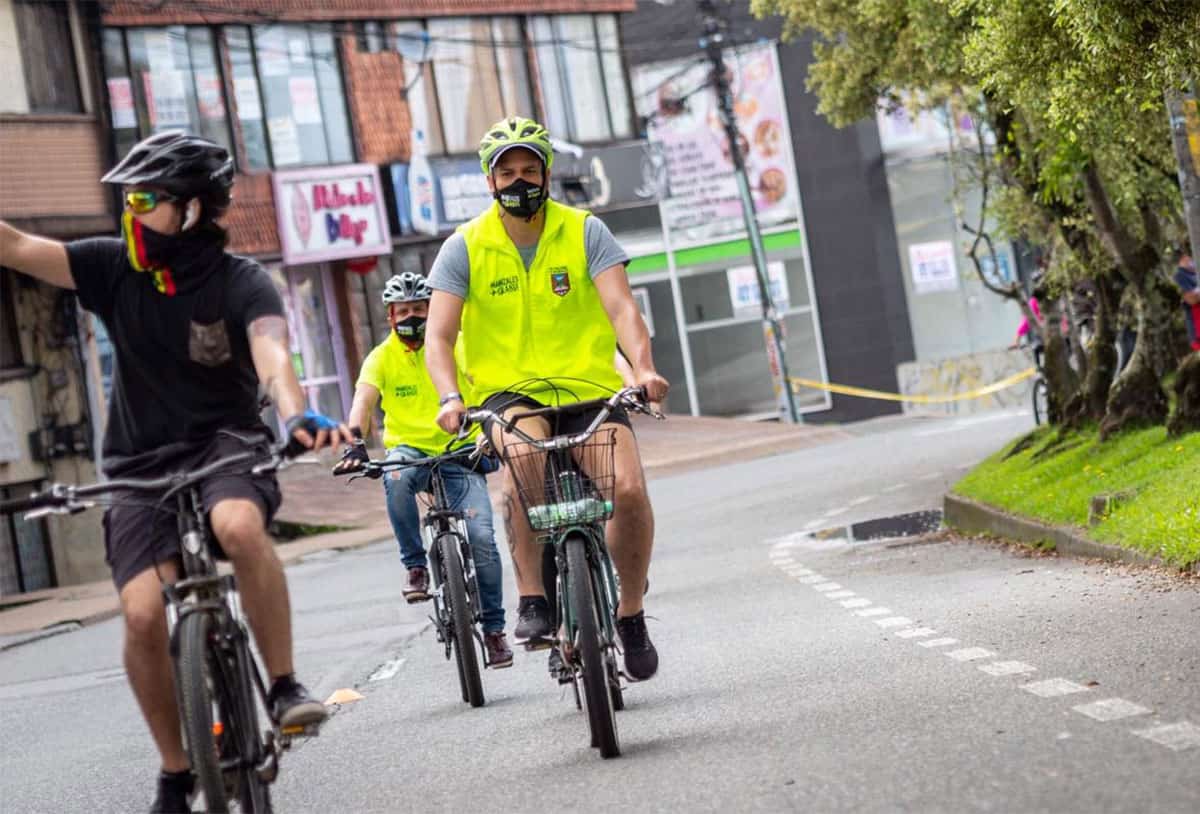 En Manizales, suspendieron ciclovías por aumento de casos de COVID-19