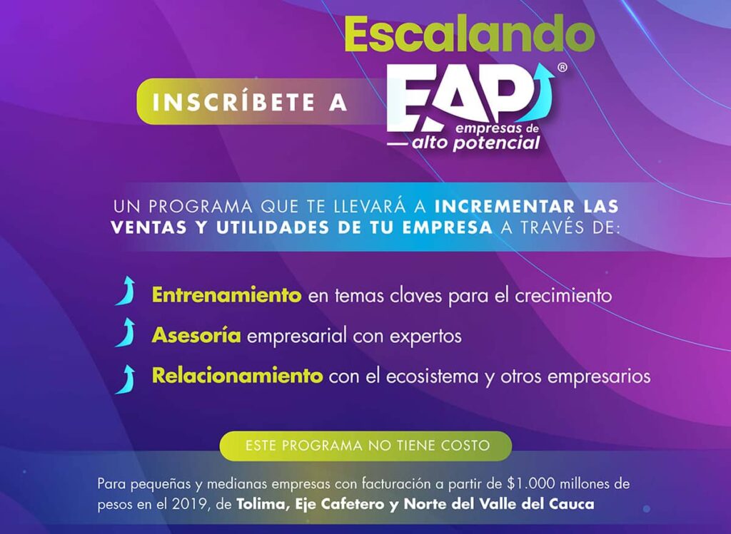 Empresarios del Eje Cafetero y Norte del Valle a crecer con ‘Escalando Empresas de Alto Potencial’