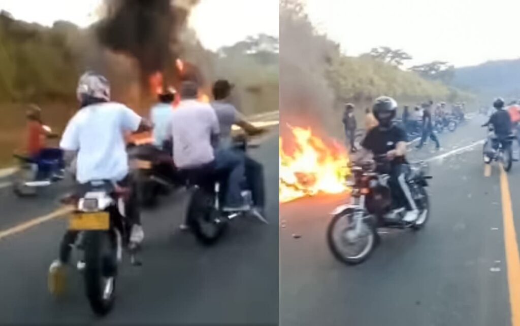En Caldas, dos motociclistas murieron en piques ilegales este fin de semana