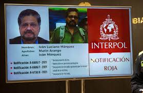 Circular roja de la Interpol contra cabecillas de la «Segunda Marquetalia»