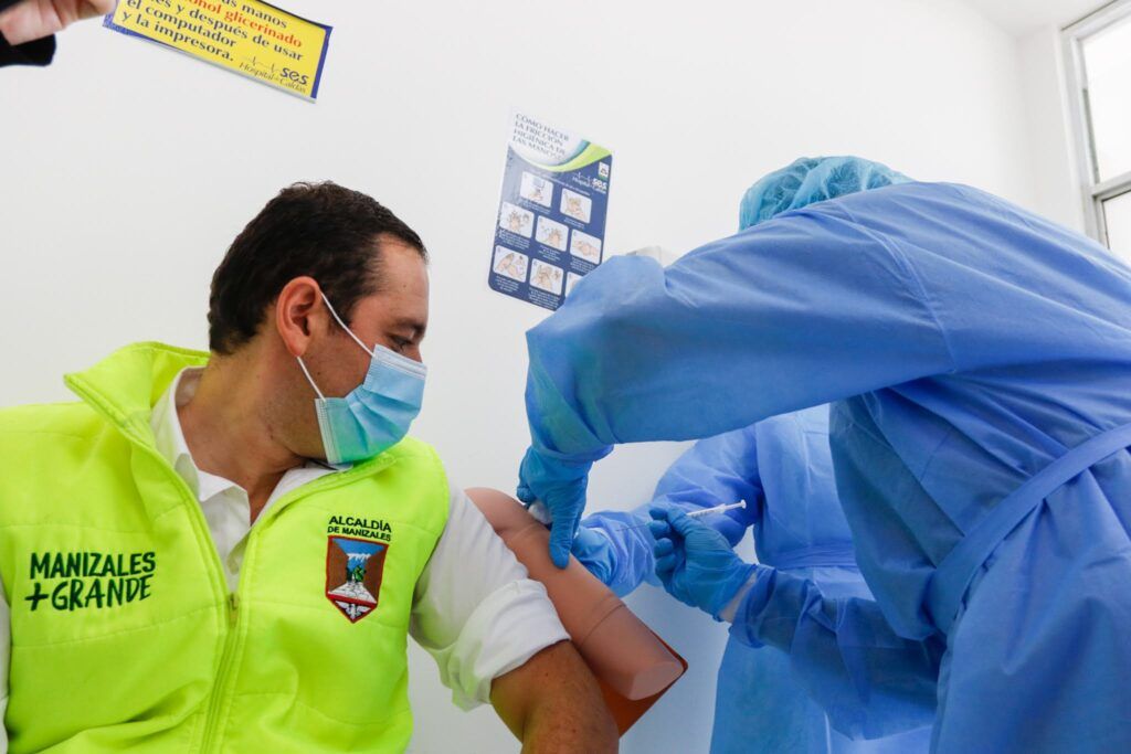 En Manizales se aplicarán primeras dosis de la vacuna contra el covid-19 sin agendamiento