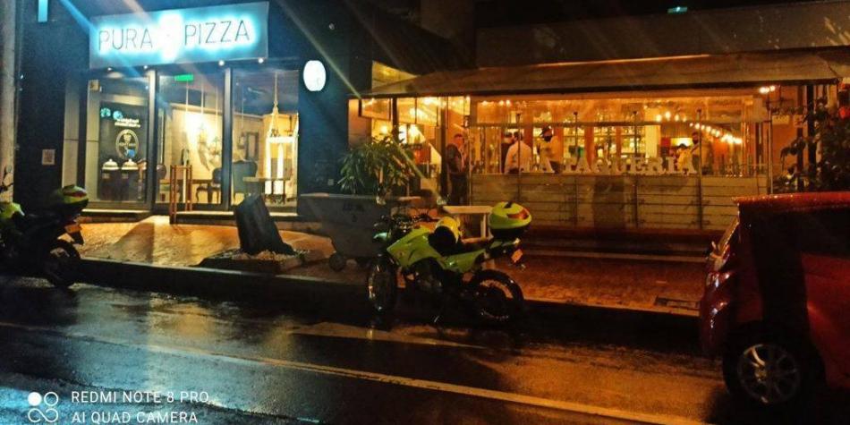 Hurto a varios comensales de un restaurante ubicado en La Castellana, Bogotá