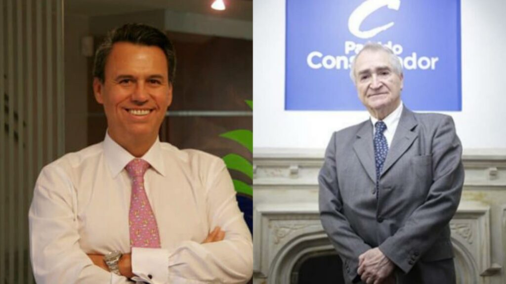 Reencuentro entre el Presidente del Partido Conservador y el exministro de Agricultura, Rubén Darío Lizarralde