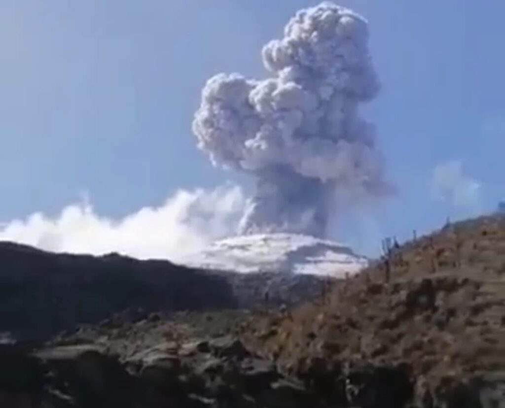 La amenaza del volcán Nevado del Ruiz en Colombia: el aumento del nivel de actividad y la necesidad de una preparación efectiva
