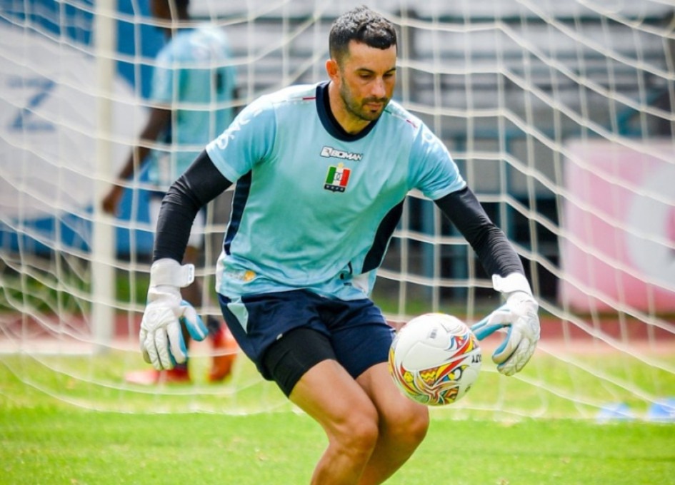 Ezequiel Mastrolía, el portero argentino del Once Caldas: «Estoy muy contento en Manizales»
