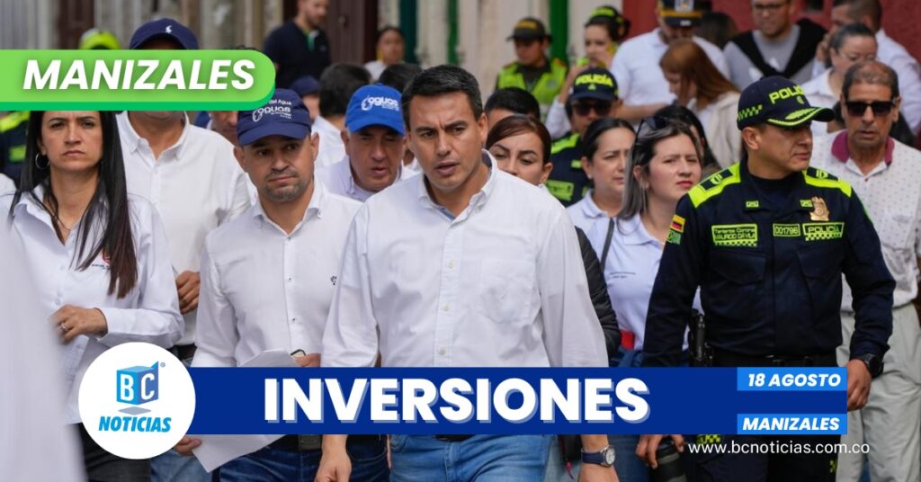 Alcaldía de Manizales anuncia inversiones de 3 mil millones de pesos para la comuna Cumanday