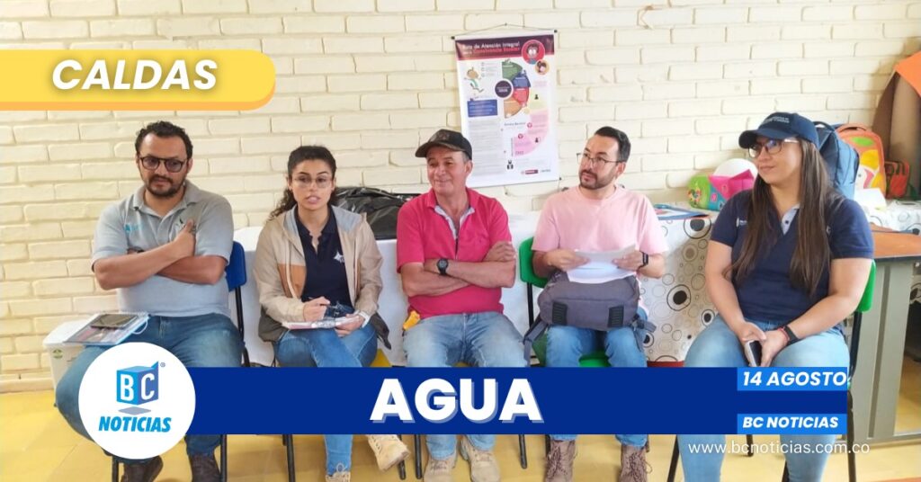 Caldas avanza en el proyecto «Agua Segura en Mi Escuela