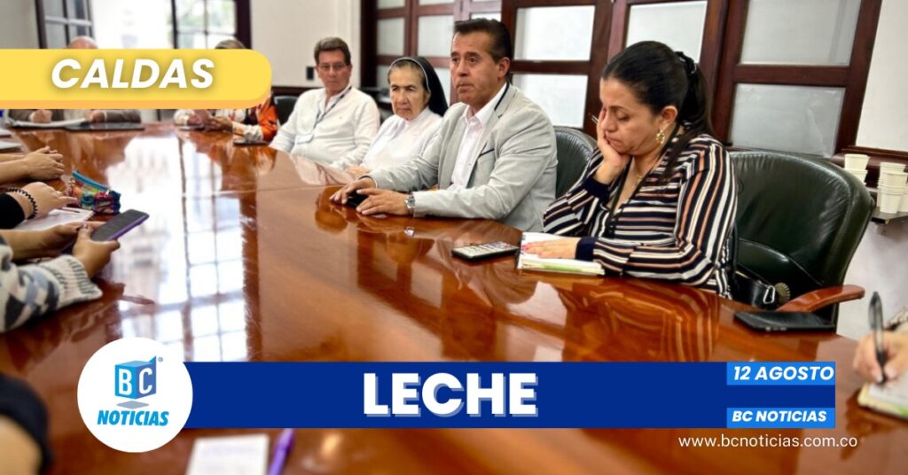 Caldas busca soluciones urgentes para frenar la crisis lechera en la región