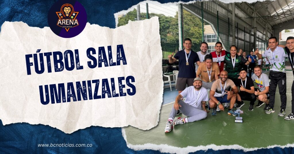 Equipo de fútbol sala masculino de la UManizales participa en Juegos Nacionales de funcionarios Ascún