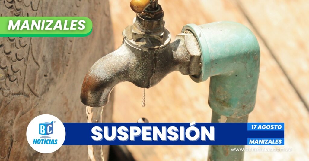 Este sábado comienza el corte de agua que dejará sin el servicio a 72.946 suscriptores