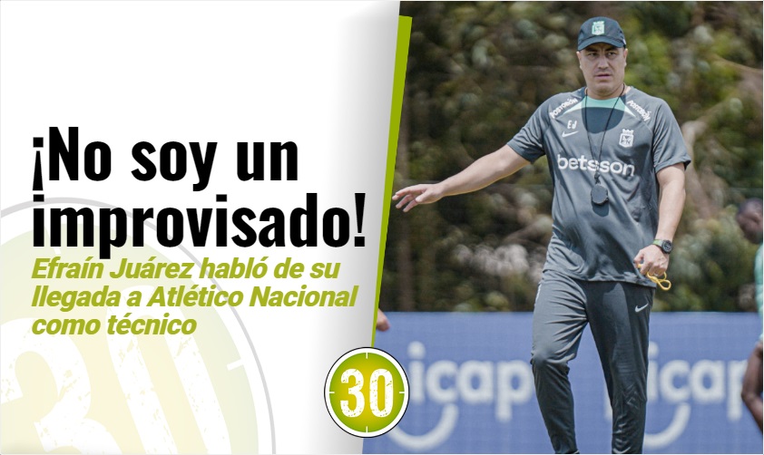 Juárez, técnico de Atlético Nacional