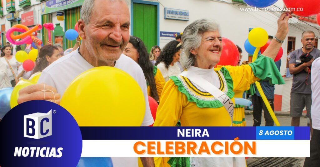 Neira celebra el mes del adulto mayor con desfile “Nuevo Comienzo”