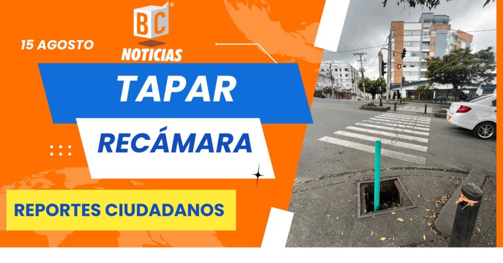 Piden tapar recámara que representa un peligro en la Av. Lindsay