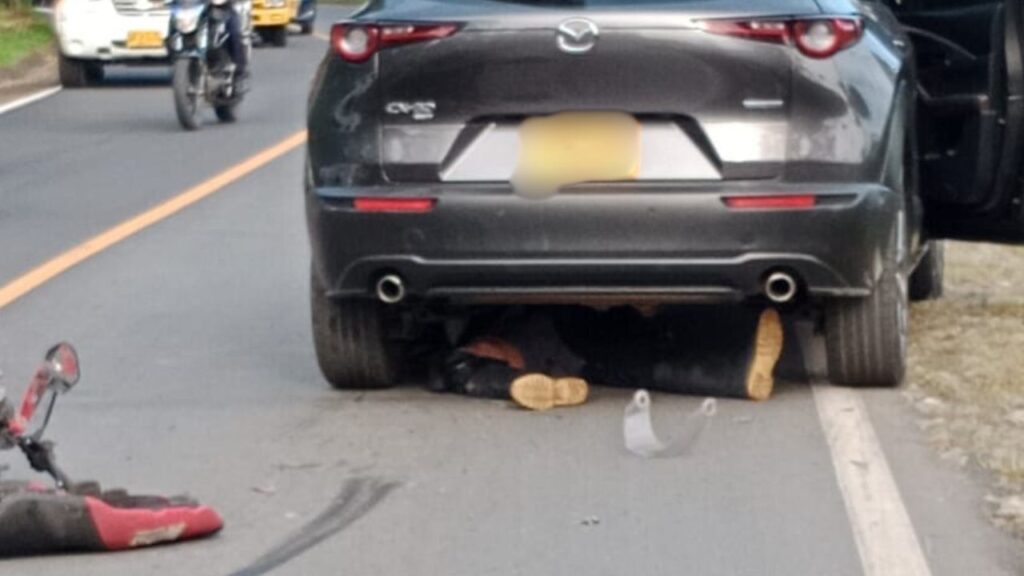 Un hombre murió en un trágico accidente en la vía vieja de Marinilla