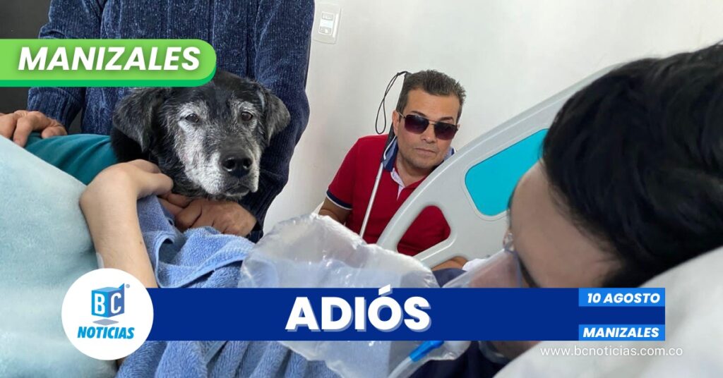 Un joven que estaba en la Clínica Ospedale pudo decirle adiós a su fiel amigo de cuatro patas