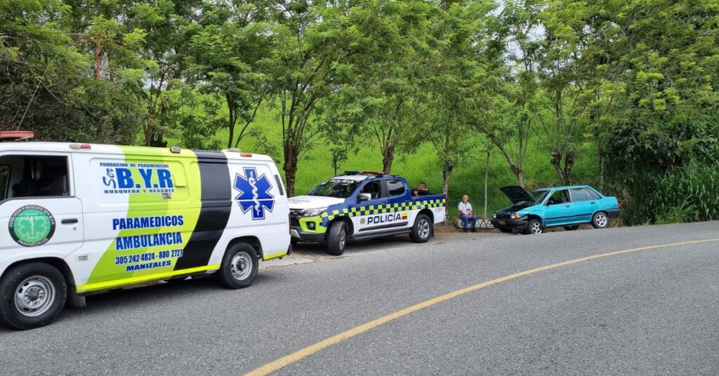 Varios lesionados dejan accidentes de tránsito en vías de Manizales