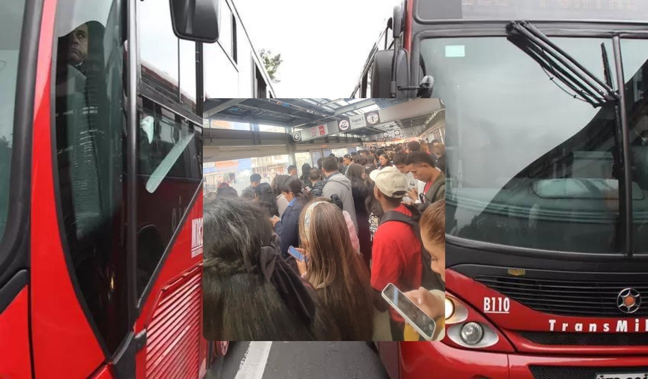 Caos en TransMilenio por manifestaciones de camioneros HOY