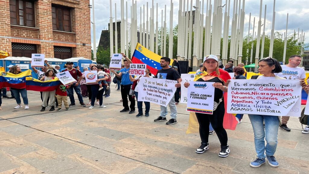 Comunidad venezolana se movilizó en Medellín