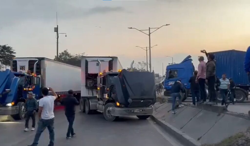EN VIVO: Paro de camioneros en Bogotá 3 de septiembre, vías bloqueadas