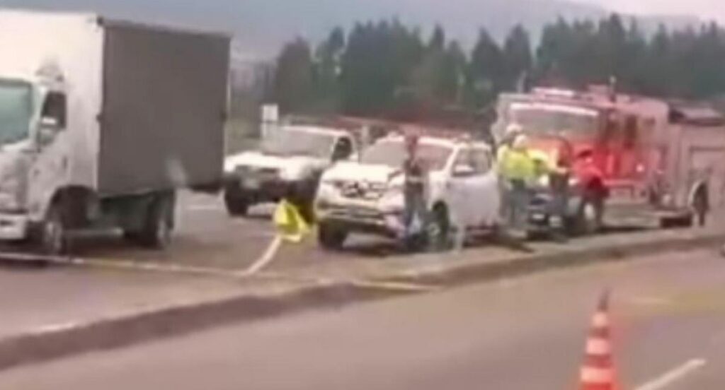 Fatídico accidente en la variante de Cajicá el domingo, 8 de septiembre