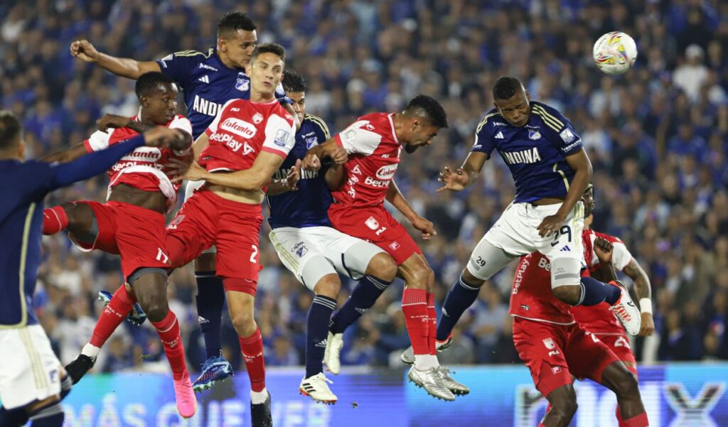 Las bajas que tendría Millonarios para el clásico contra Santa Fe