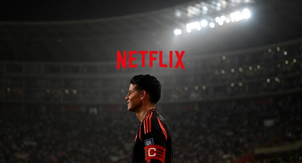 Netflix defendió a James Rodríguez por críticas que recibió; su hermana también