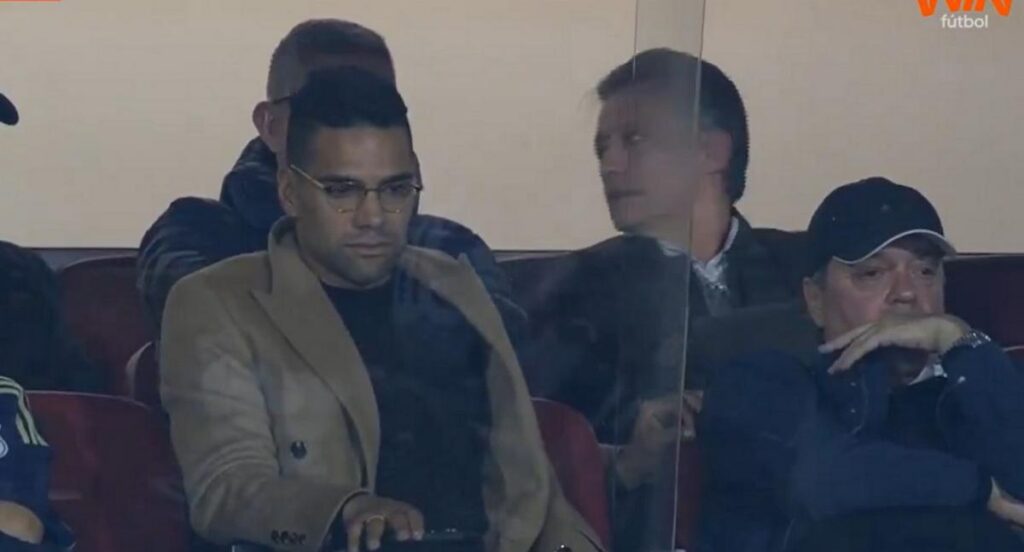 Radamel Falcao, frustrado por lesión de Daniel Cataño en Millonarios: video