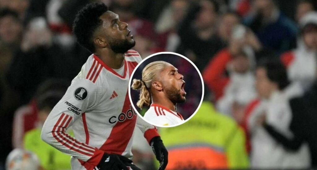 Videos con gol de Miguel Borja con River Plate contra Tucumán, chilena y memes