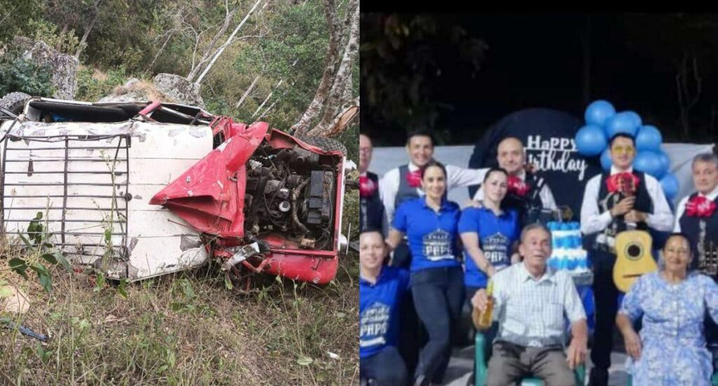 fiesta familiar dejó 4 personas muertas
