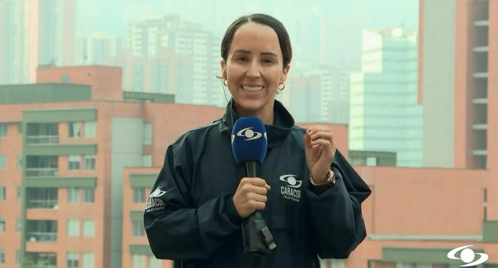 Érika Zapata (Noticias Caracol) tildó de «mero descarado» a ladrón en Antioquia