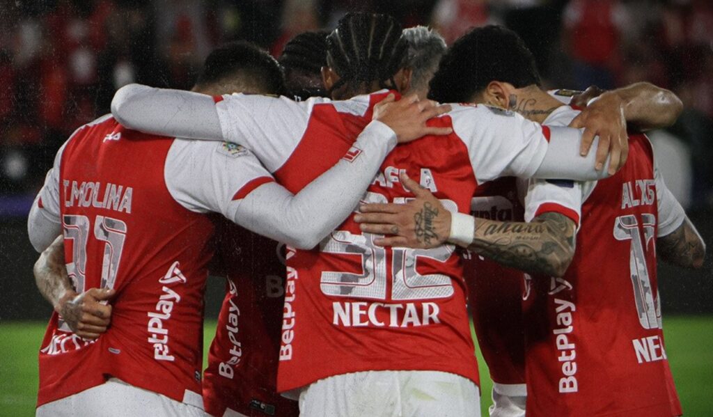 Goleada en El Campín: Santa Fe derrotó 3-0 a La Equidad