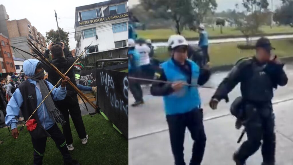 Fico Gutiérrez explota: «cuatro policías heridos con flechas» y Petro responde con salida de General de la Policía