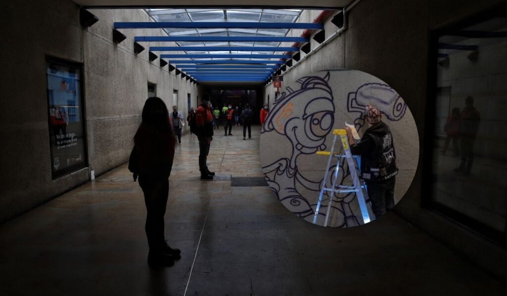 De portal a galería de arte: Suba estrena parchadero con toque europeo