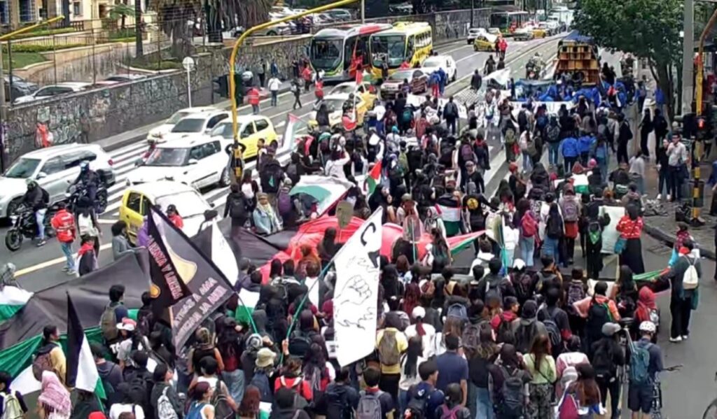 🔴 EN VIVO: Marchas y bloqueos en Bogotá, 7 de octubre de 2025