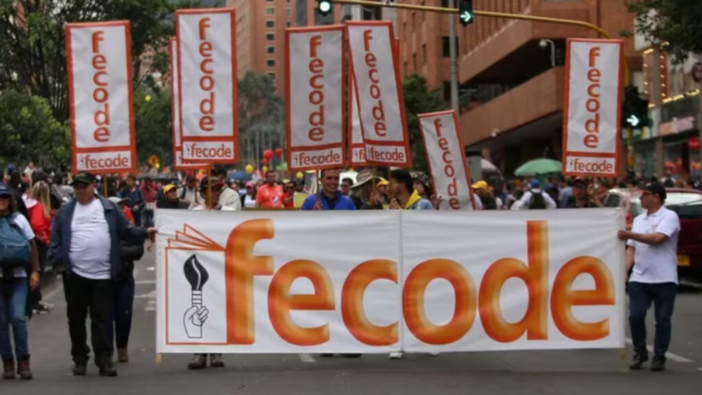 Fecode anuncia paro nacional docente el 30 de octubre