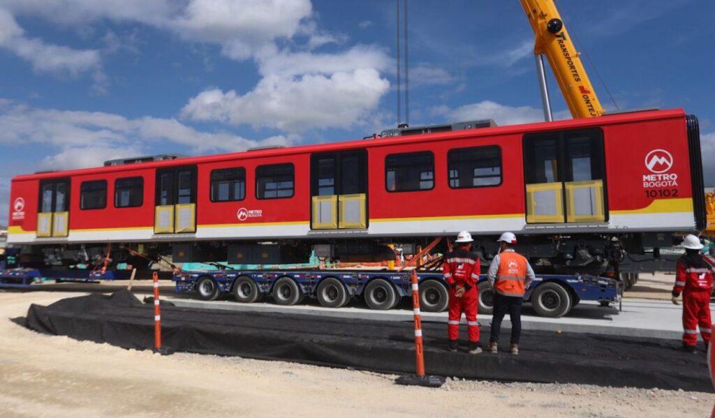 Metro de Bogotá no se detiene: segundo tren ya llegó al puerto de Cartagena