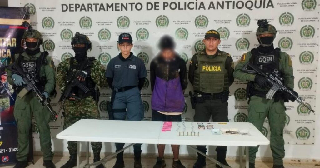 Noticias Antioquia: La policía capturó a un reconocido extorsionista