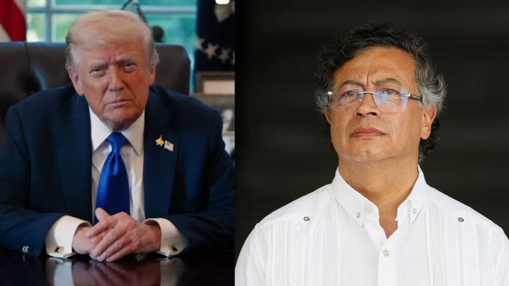 Petro califica a Trump de «grosero e ignorante» tras señalarlo como “líder del narcotráfico”