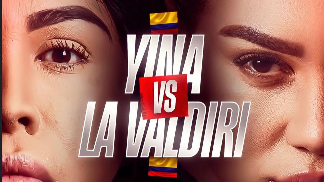 ¡Se dijeron de todo! Yina Calderón y Andrea Valdiri encendieron el pesaje antes de su pelea en Stream Fighters 4