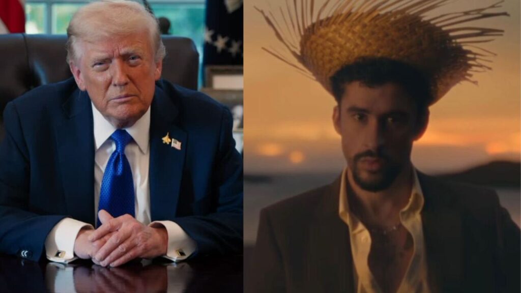 ¡Trump estalla contra Bad Bunny! Califica de “ridícula” su participación en el Super Bowl 2026