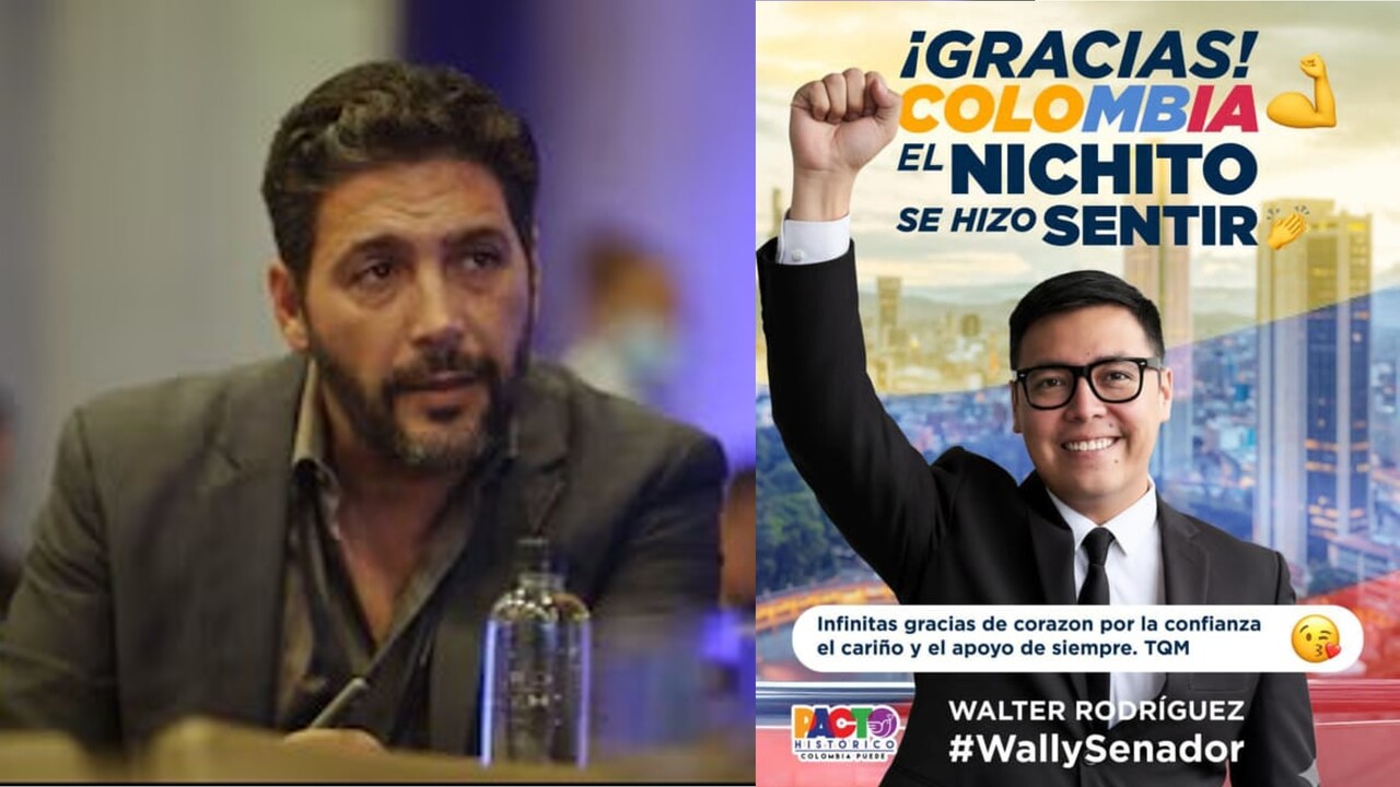 ¿Problemas en «el paraíso» del Pacto Histórico? Wally se le fue a «la yugular» a Agmeth Escaf