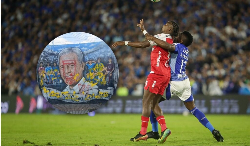 ¿Se calienta el clásico? Vandalizaron mural en homenaje a Miguel Russo