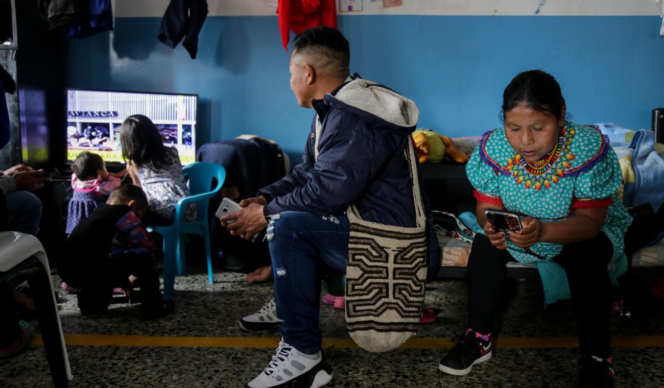 Galán se amarra los pantalones con los Emberá: los mandó a desalojar la UPI La Rioja